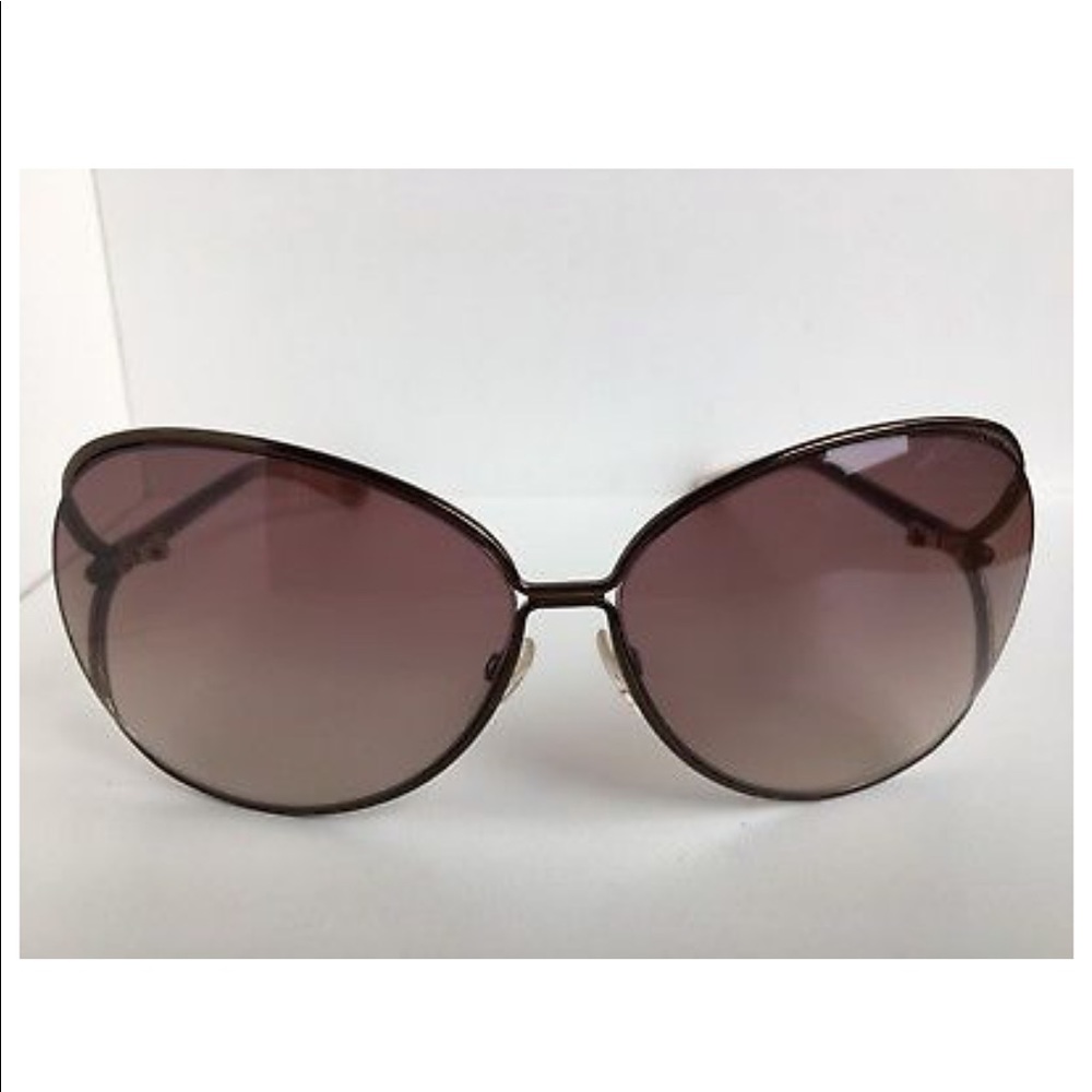 Tom Ford Clemence 65mm Bronze Oversized Sunglasses - Picture 8 of 8